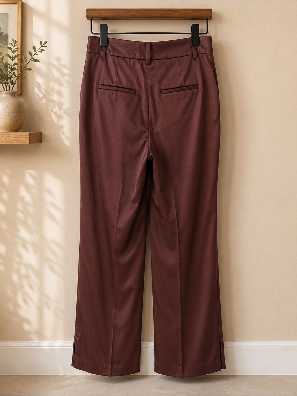 L'Academie Satin Wide-Leg Pants - Picture 2 of 6